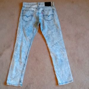 511 Levi's acid wash jeans size 30 x 30
